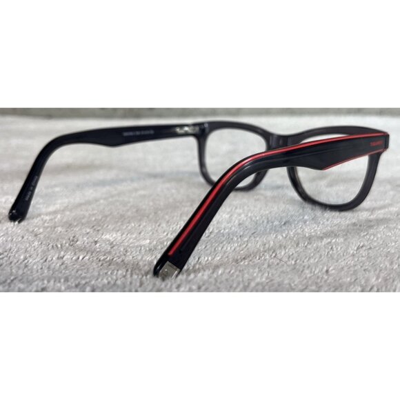 DSQUARED2 DQ5166-3 020 Square Full-Rim Black Red Eyeglasses Frames 51-19-145 - Picture 5 of 8